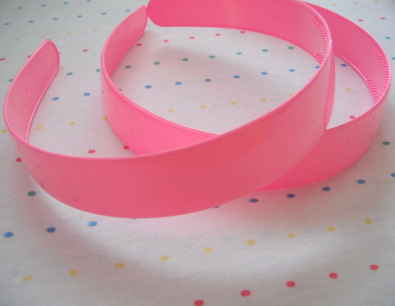 pink wide headband
