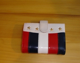Baronet Stars and Stripes Red White and Blue Wallet
