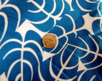 1 Yard Tropical Blue Fabric Textiles designed by Beth Ann Bruske