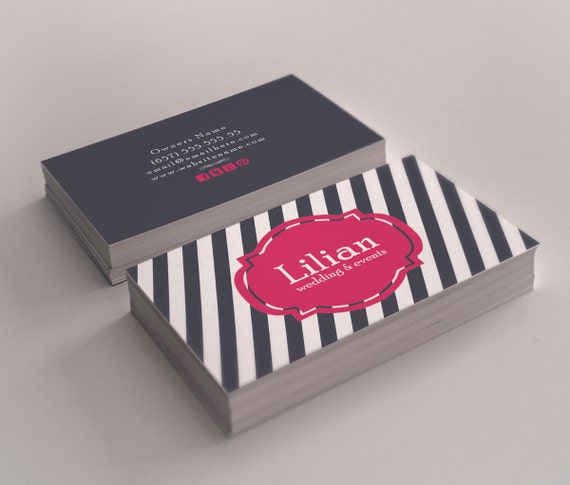 Nautical Double Sided Business Card