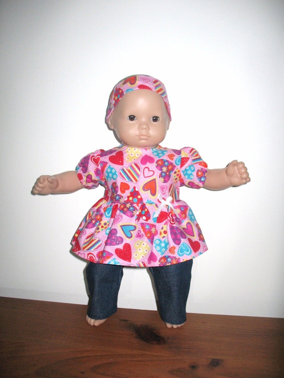 15 Inch Doll Clothes Bitty Baby or Bitty by roseysdolltreasures