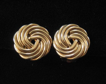 Binder Brothers Gold Filled Wire Knot Earrings