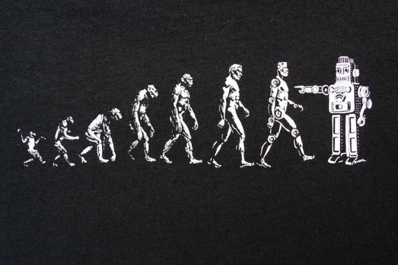 evolution t shirt go back