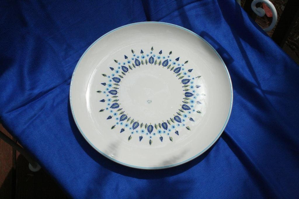 Vintage Plate Made in America Thunderbird Pattern
