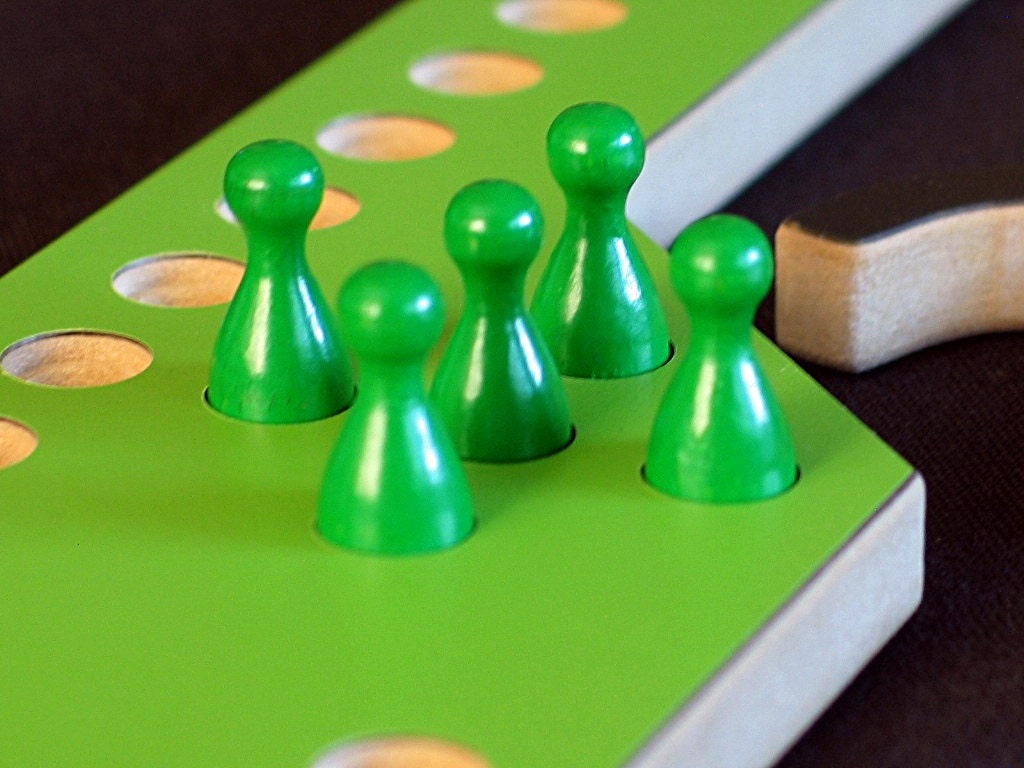 New PEGS and Jokers 6Player Game with by WizardWoodworks on Etsy