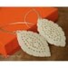 Hand Carved Bone Earrings - Lace Earrings - Marquis Shape Jewelry - Bone Jewelry - Humane Camel Bone - Sterling Silver