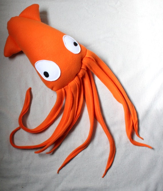 giant squid plush pattern