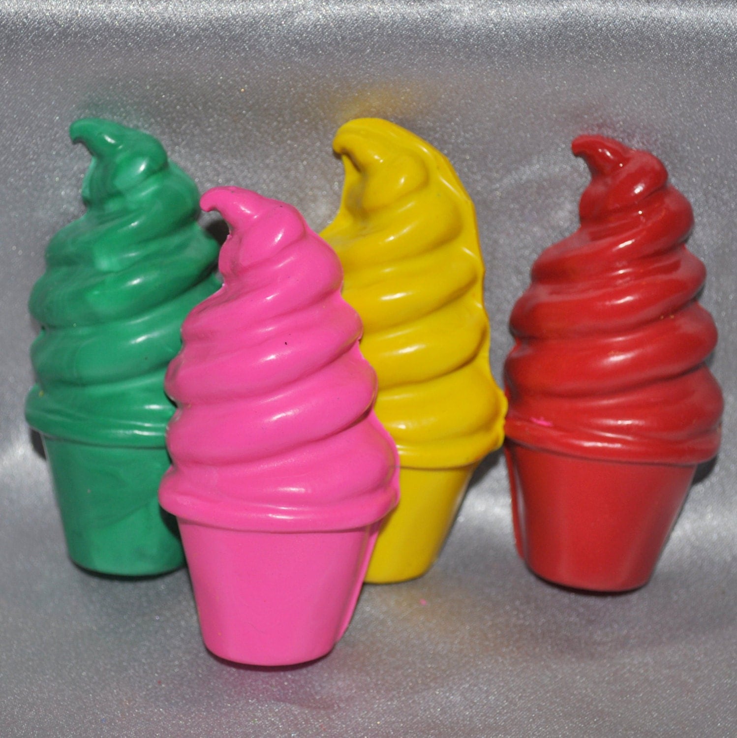 Ice Cream Crayons Ice Cream Party Favors Recycled Crayons