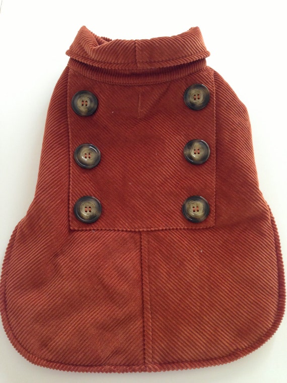 Woolrich Corduroy Dog Coat by LaDolfina on Etsy