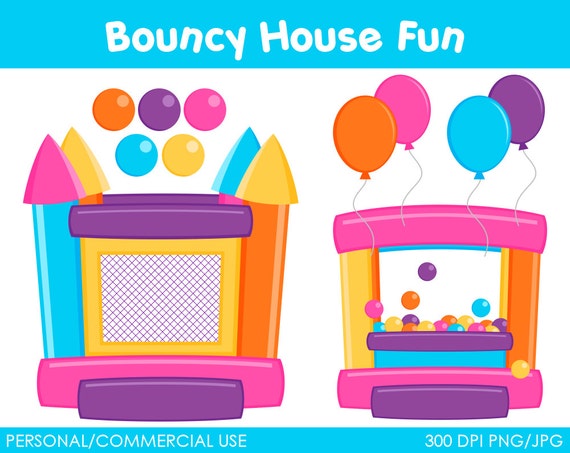 bounce house clipart free - photo #37