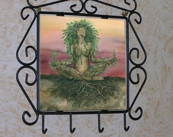 Dryad Spirit Kitchen Key or Herb Rack
