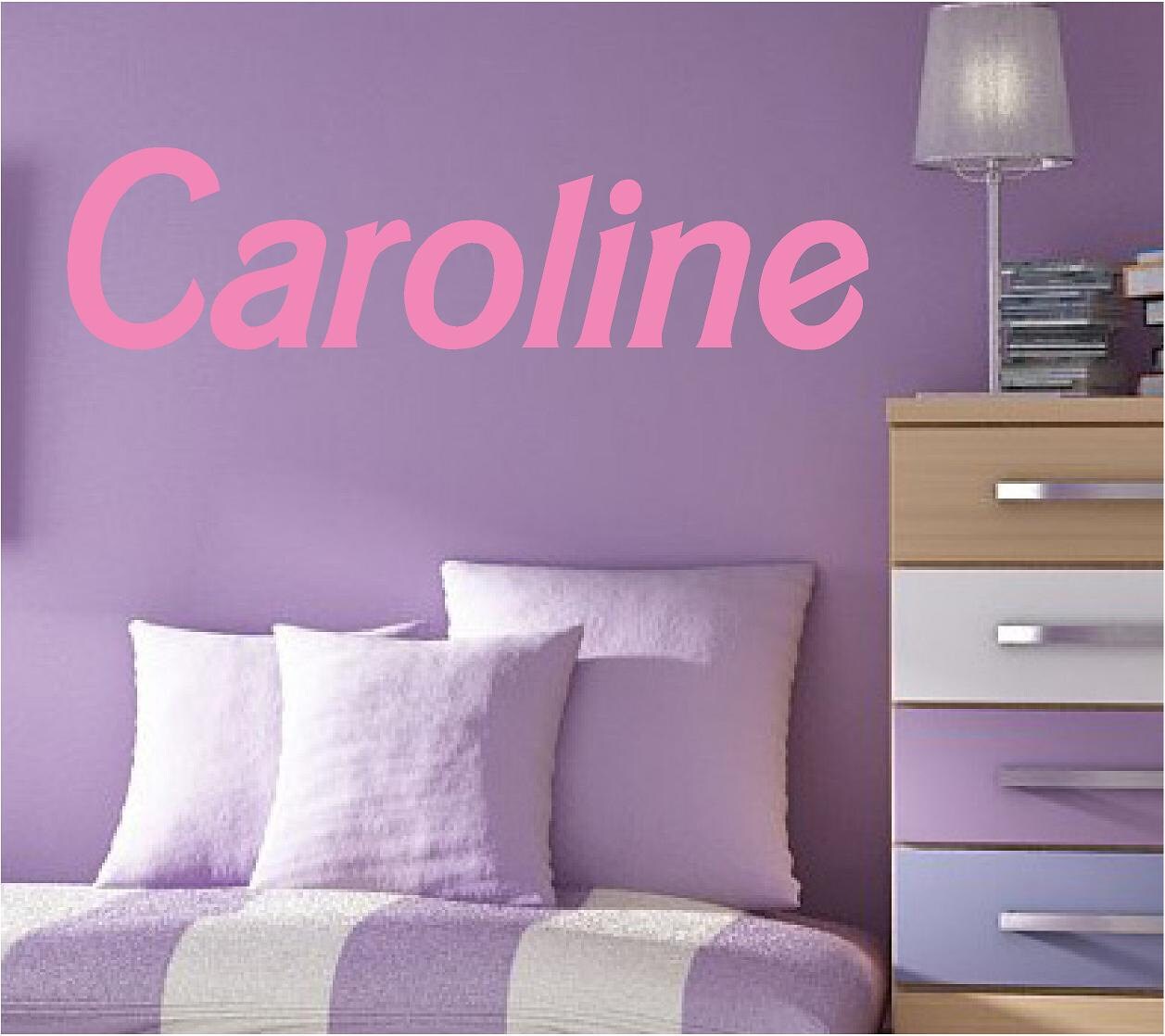 Barbie Wall Art Decal Personalized Name