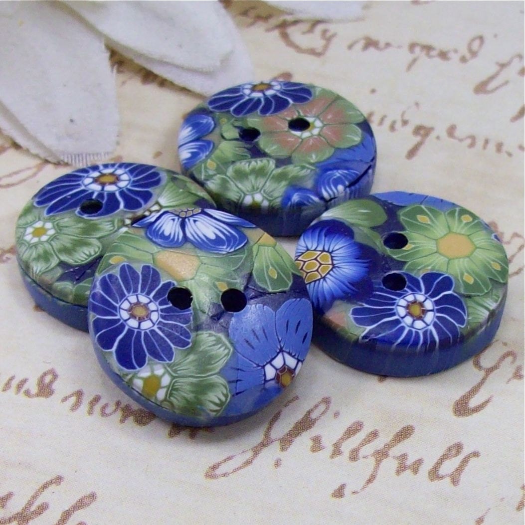 Handmade Polymer Clay Buttons