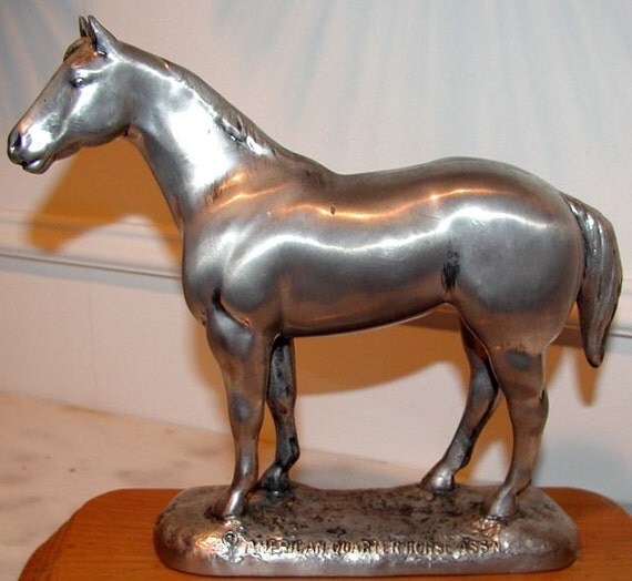 Vintage American Quarter Horse Association Trophy