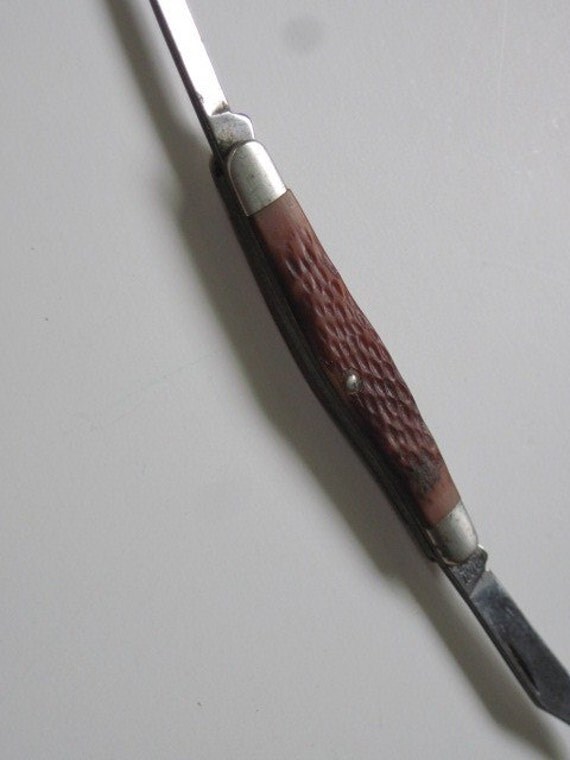 Vintage Kabar 1052 2Blade Small Folding Pocket Knife NICE