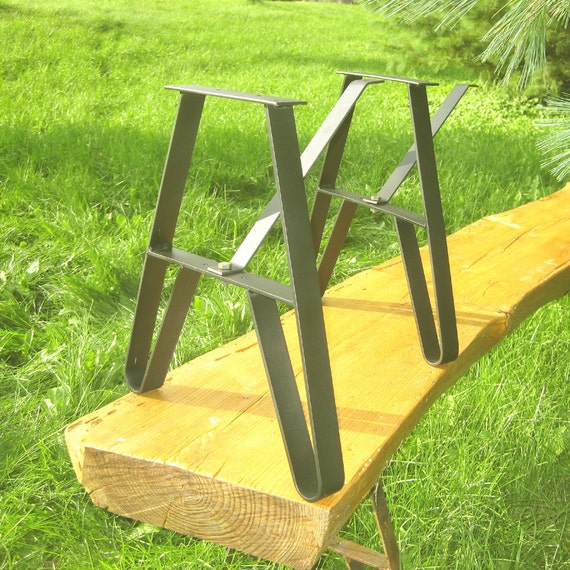 Metal Legs For Live Edge Slabs Bench, Coffee Table, In Or Outdoor Use