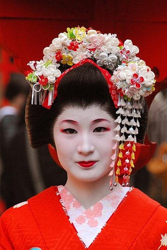 Geisha Hairstyle / Geisha Inspired Hairstyle by DodoBJen on DeviantArt