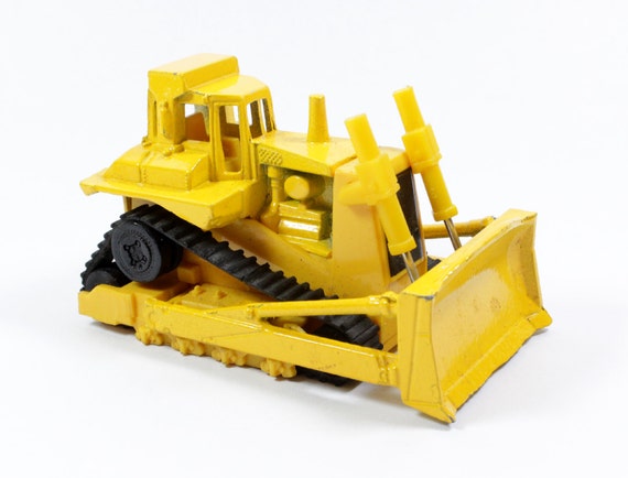 Vintage Hot Wheels CAT Bulldozer 1979 by GrainWorks2 on Etsy