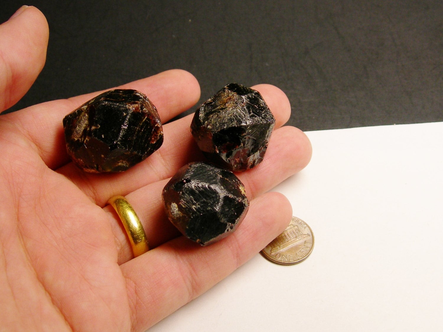 Raw crystal natural Almandine healing 3