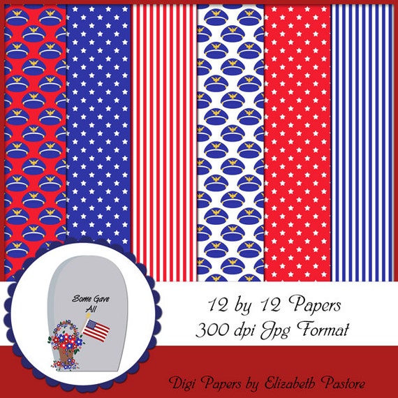 Memorial Scrapbook Paper