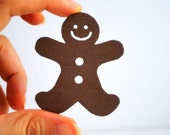 24 Gingerman Die cut - 24 Die Cut Felt Christmas Gingerman Value Pack A637 Il_170x135