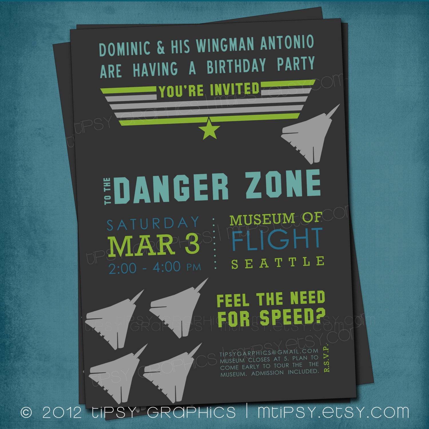 Top Gun Banner. F14 Fighter Jets. Red White Blue Stars.