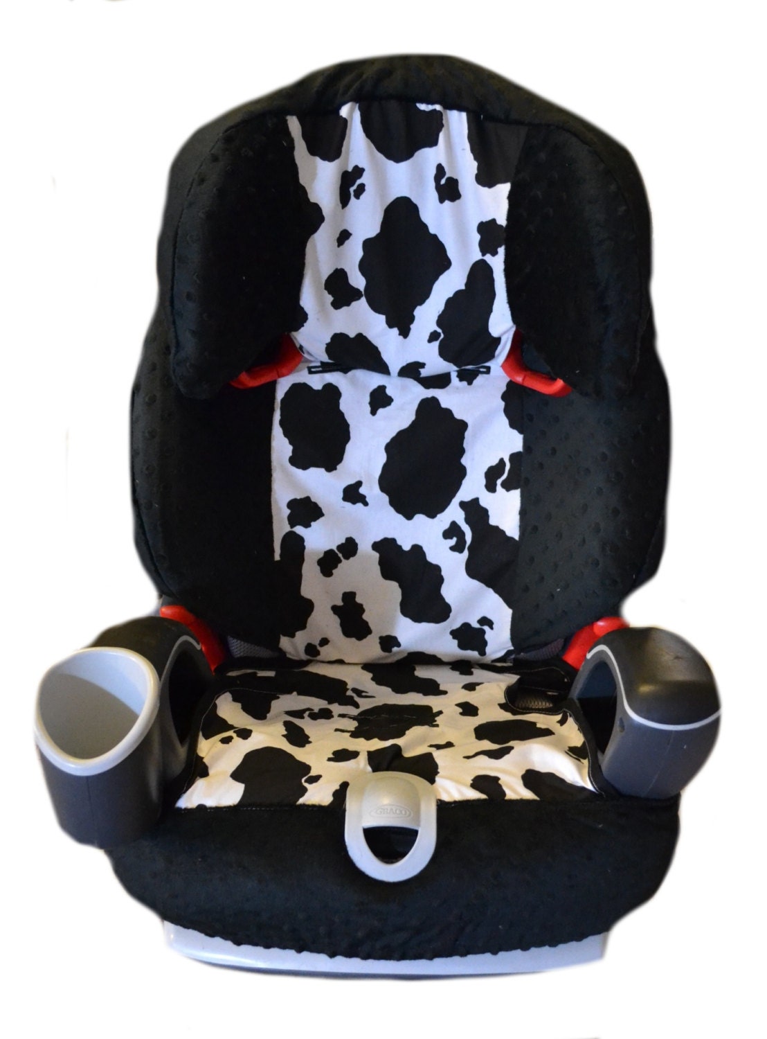 Graco Nautilus 3 in 1 Car Seat Cover Cow and black minky