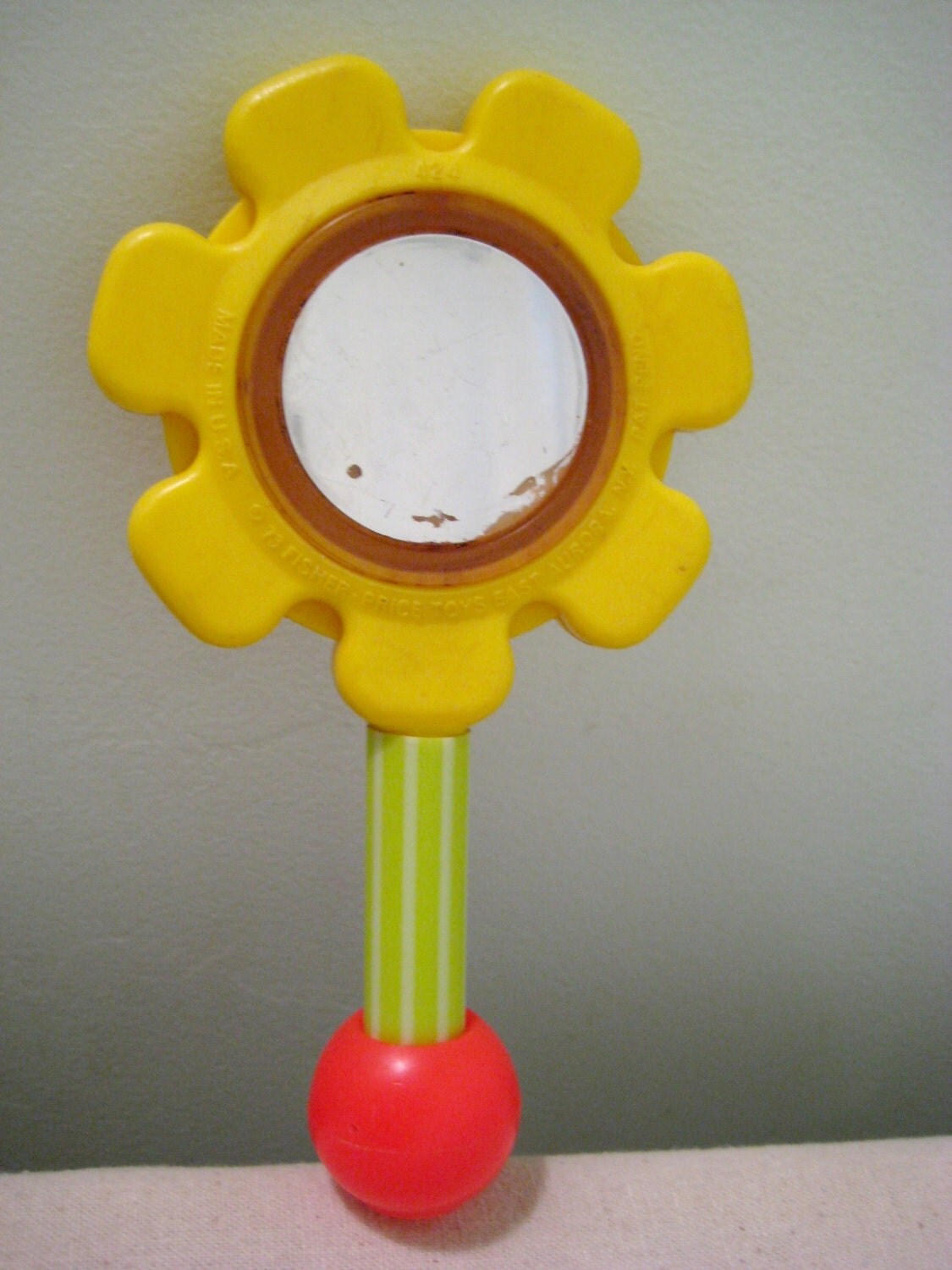 Vintage Fisher Price Flower Rattle