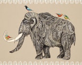 Tusk // A4 print