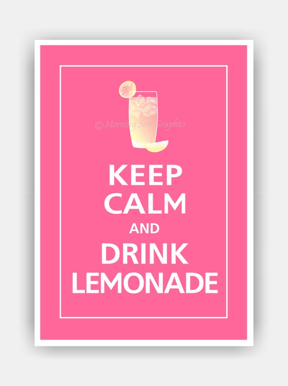 items-similar-to-keep-calm-and-drink-lemonade-print-5x7-color-featured