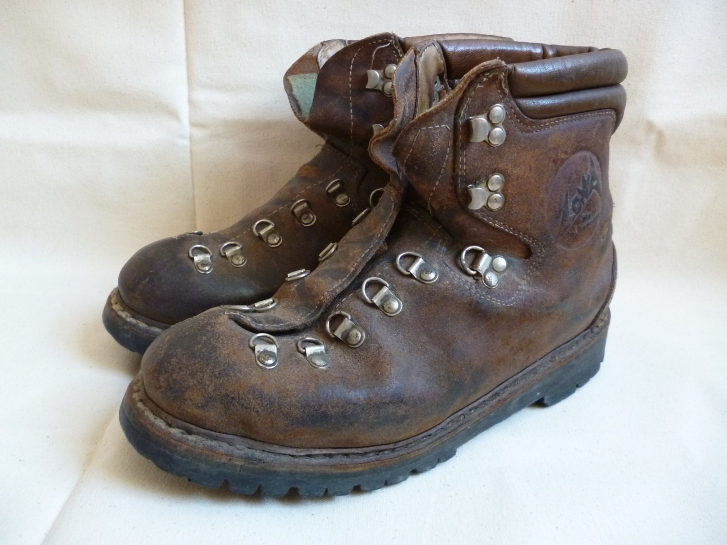RESERVED FOR CHUCK Vintage Lowa Hiking Boots Made in Germany