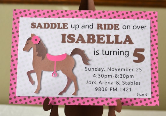 Horseshoe Party Invitations 9