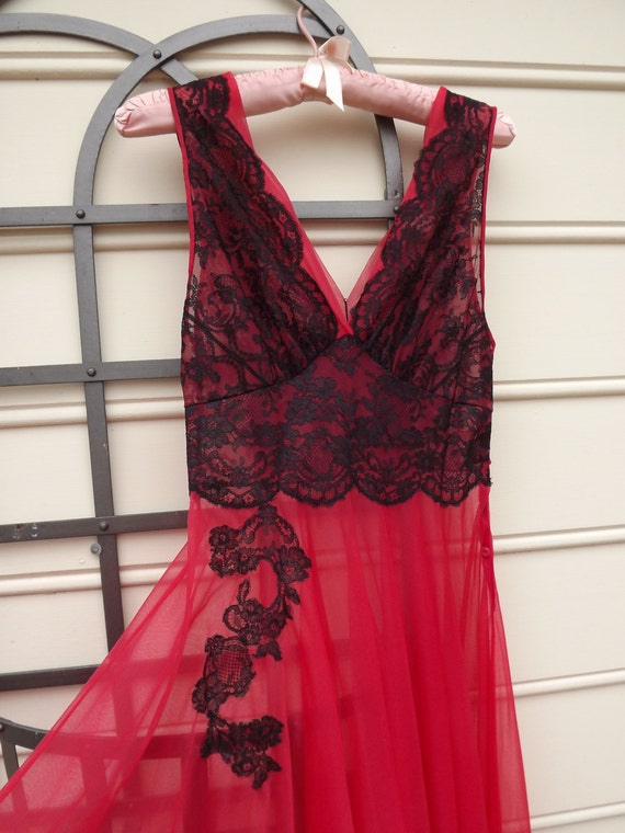 negligee long gown