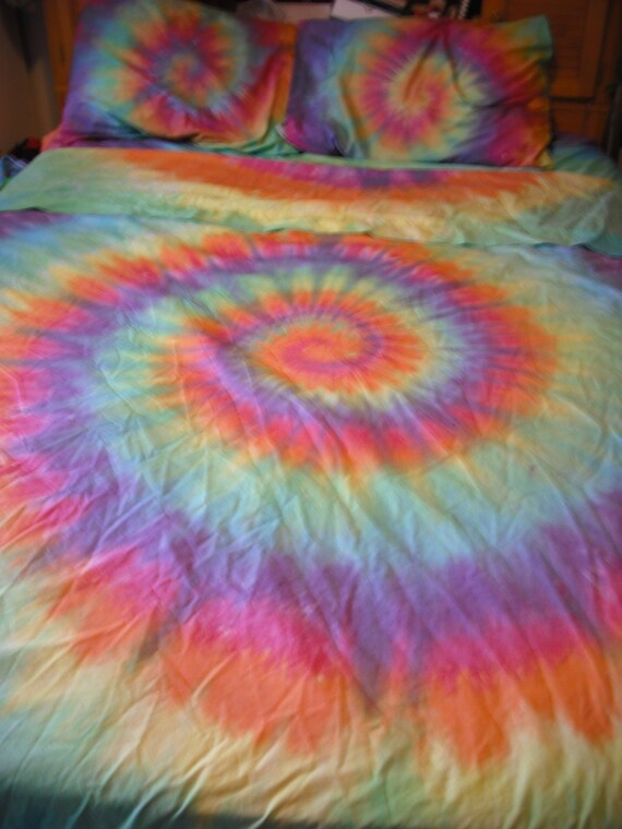 Tie dye Queen bed sheet set SALE