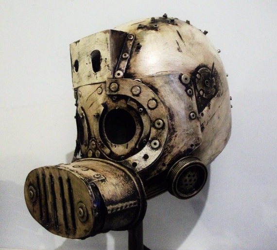 Gruber the Juggernaut Post Apocalypse helmet by MountainKingForge