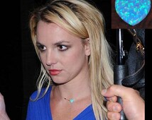 Valentine&#39;s Day Gift - Britney Spears Opal Heart Necklace - il_214x170.433305797_m4xz
