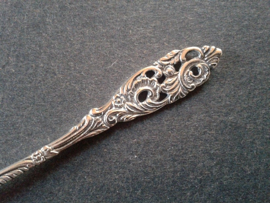 Georg Nilsson Silver Plate Jam Spoon Gero “Old Dutch” Pattern 635 ...