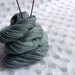 Alpaca Sock Yarn, Hand Dyed Sock Yarn, 100g, Baby Alpaca - Stormy Seas 2