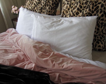 Soft pale pink velvet duvet cover queen king - 2016 Velvet collection - shabby chic bedding - romantic pink bedding-pink duvet cover
