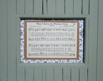 Popular items for hymn wall art on Etsy