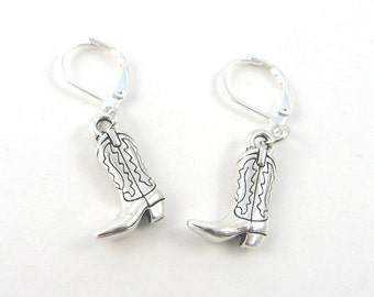 Cowboy Boot Earrings (Western Jewelry)
