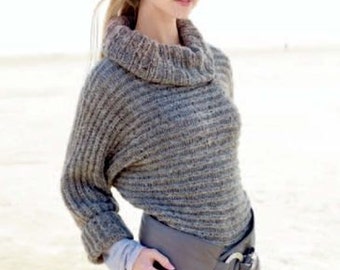 UNUSED US1321 HandKniting Sweater モヘア クーオンライン