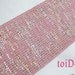Wide Elastic Ribbon - Pink, Glitter - Fancy, Stretch