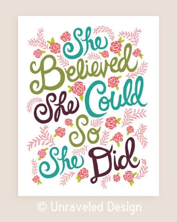 Items similar to 8x10-in Kobi Yamada Quote Illustration Print. on Etsy