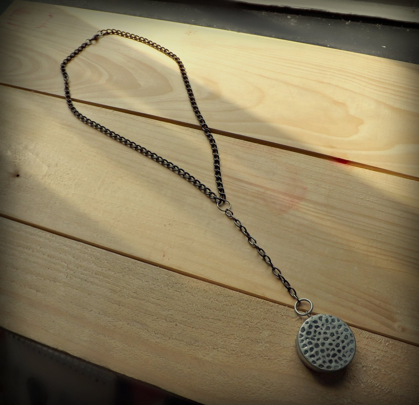 Secret Compartment Necklace Pendant Hideaway Necklace by coldbones