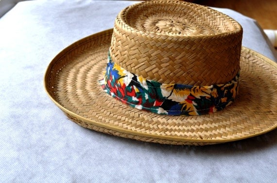 old style straw hats