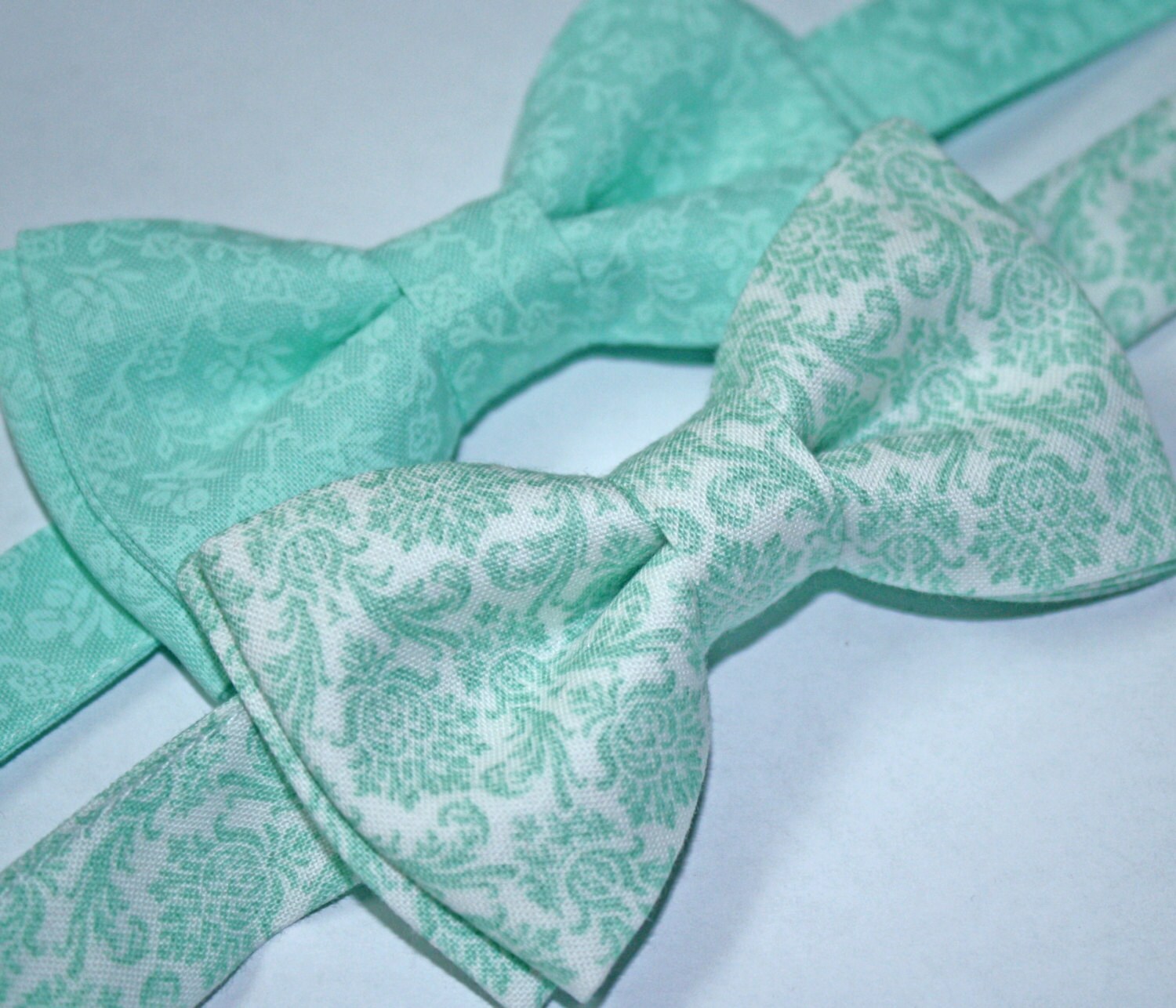 Mint Green Bow Tie Mint Green Tie Mint Green Ringbearer