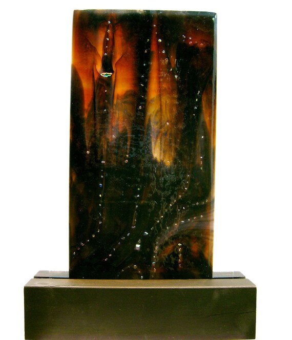 Art abstract Outer glass painting  Panel Fused Home or panel Glass For Abstract Space Your   Office