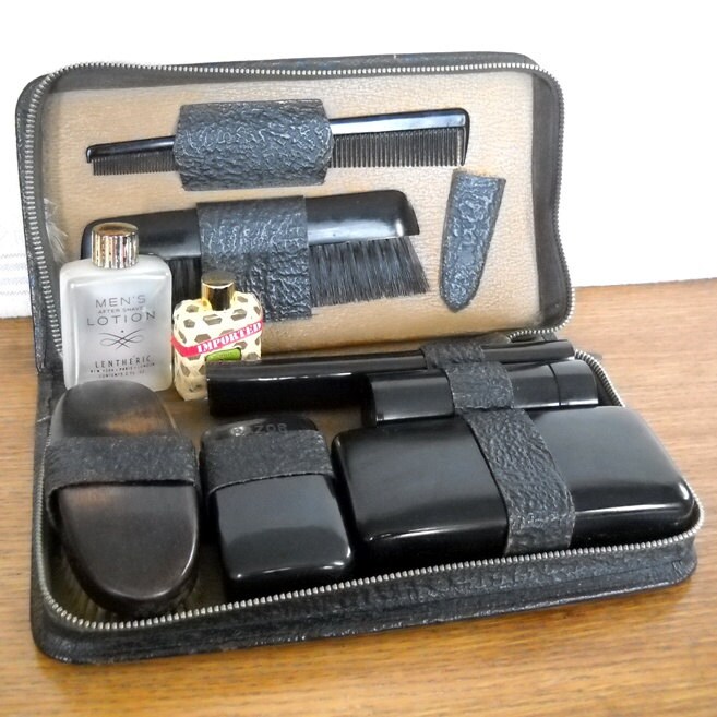 men's travel shaving kit