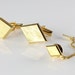 Vintage Rhombus Cufflinks tie tack set unisex